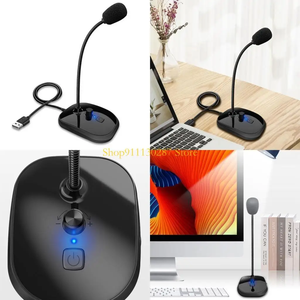 J1HC USB Wire Conference Gooseneck Microphone Teaching Broadcast Noise Reduction Condenser Volumes Adjustment for Computer
J1HC USB Wire Conference Gooseneck Microphone Teaching Broadcast Noise Reduction Condenser Volumes Adjustment for Computer