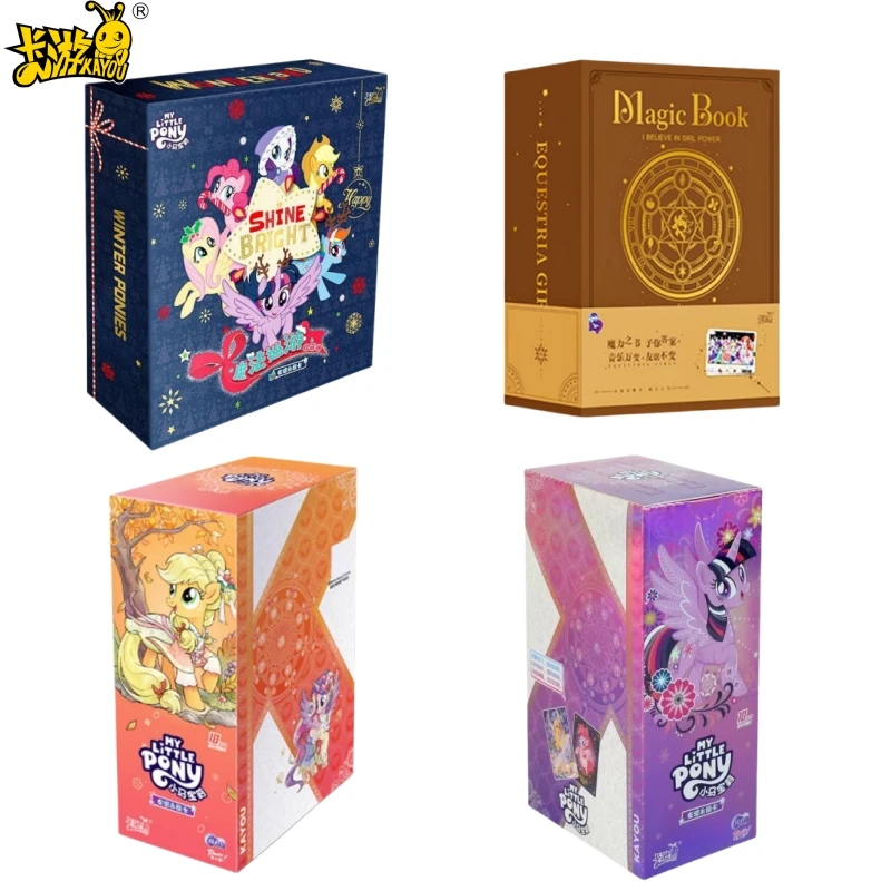 KAYOU Genuine My Little Pony Card 40th Anniversary Limited Friendship Eternal Card Rare SC SGR Cards Princess Card Girls Gifts
KAYOU Genuine My Little Pony Card 40th Anniversary Limited Friendship Eternal Card Rare SC SGR Cards Princess Card Girls Gifts