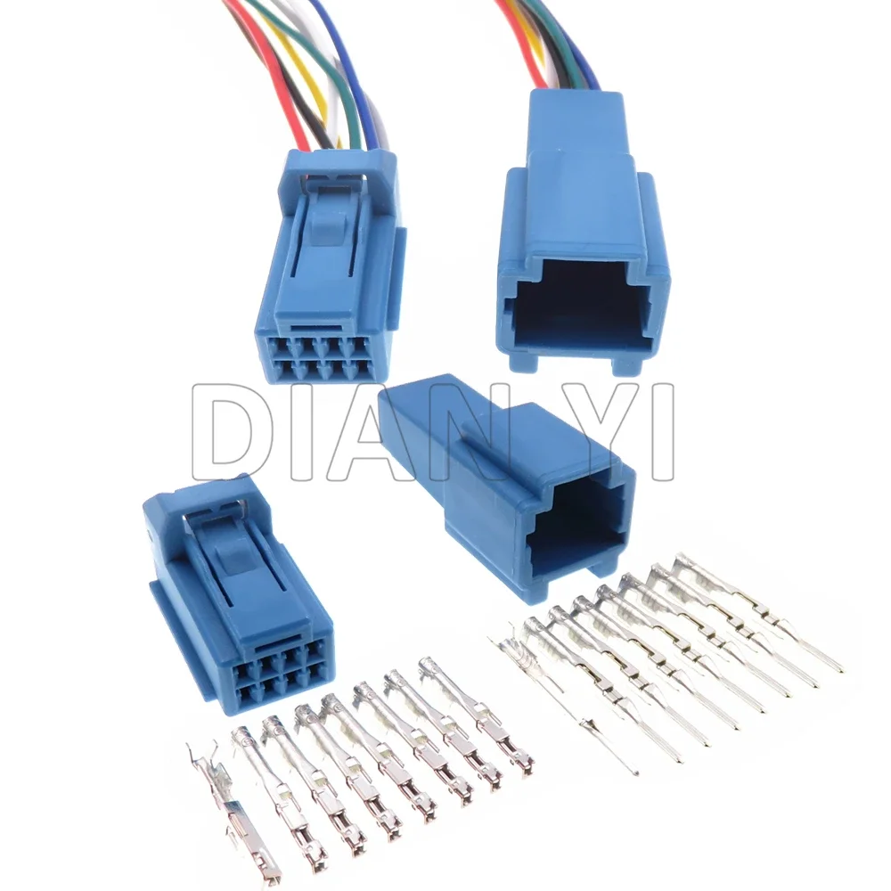 1 Set 8 Way Auto Wire Connector with Cables AC Assembly Automobile Male Female Docking Socket 6098-6522
1 Set 8 Way Auto Wire Connector with Cables AC Assembly Automobile Male Female Docking Socket 6098-6522