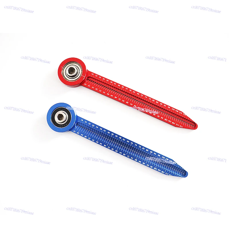 Mini Portable Aluminum Alloy, Woodworking Concentric Shaft Drawing Compass Design Drawing Engineering Decoration Hole Ruler
Mini Portable Aluminum Alloy, Woodworking Concentric Shaft Drawing Compass Design Drawing Engineering Decoration Hole Ruler