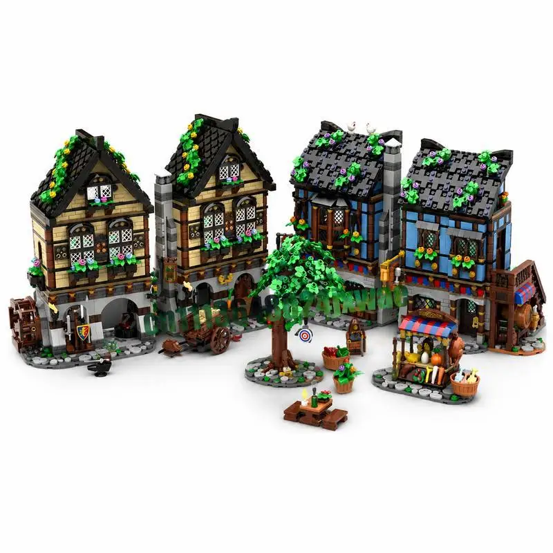 4542PCS Medieval Market Village Modular MOC Creative Street View Model Custom Puzzle Architecture DIY Assembly Toy Popular Gifts
4542PCS Medieval Market Village Modular MOC Creative Street View Model Custom Puzzle Architecture DIY Assembly Toy Popular Gifts