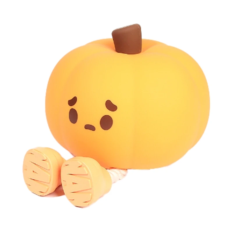 AB09-Cute Pumpkin Night Light Pumpkin Touch Lamp With 3 Levels Of Brightness Soft Silicone Rechargeable Warm Night Light
AB09-Cute Pumpkin Night Light Pumpkin Touch Lamp With 3 Levels Of Brightness Soft Silicone Rechargeable Warm Night Light