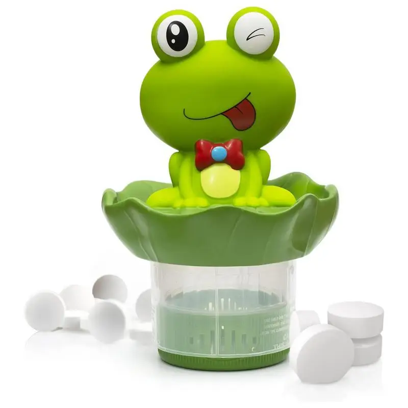 Chlorine Tablet Floater Frog Chlorine Basket Large Capacity Adjustable Release Spa Parts Accessories For Indoor & Outdoor Spa
Chlorine Tablet Floater Frog Chlorine Basket Large Capacity Adjustable Release Spa Parts Accessories For Indoor & Outdoor Spa