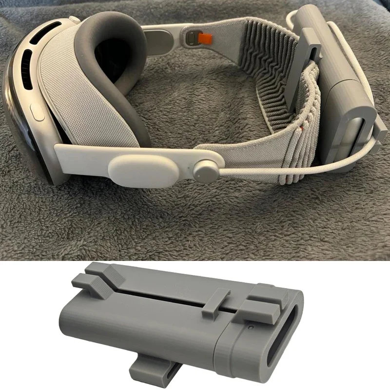 Батарейный отсек на задней части головы для держателя батареи Vision Pro Solo Knit Band
Батарейный отсек на задней части головы для держателя батареи Vision Pro Solo Knit Band
