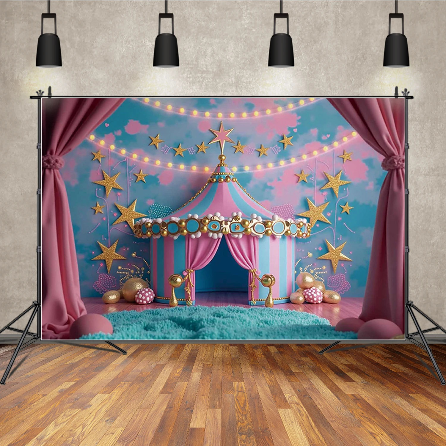 MOON.QG Baby Shower Birthday Circus Balloon Star Gradient Wall Light Backdrop Background Photography Decor Photo Studio Props
MOON.QG Baby Shower Birthday Circus Balloon Star Gradient Wall Light Backdrop Background Photography Decor Photo Studio Props