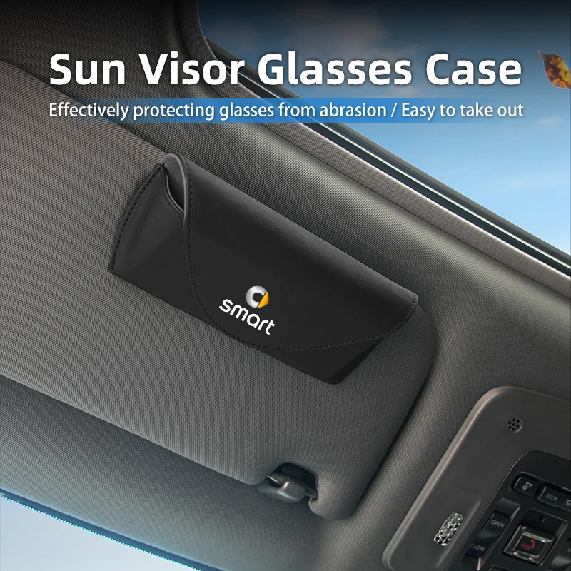 Car leather shaped glasses case storage and organization For Smart Fortwo 451 450 453 EQ Forfour Coupe Crossblade ROADSTER
Car leather shaped glasses case storage and organization For Smart Fortwo 451 450 453 EQ Forfour Coupe Crossblade ROADSTER