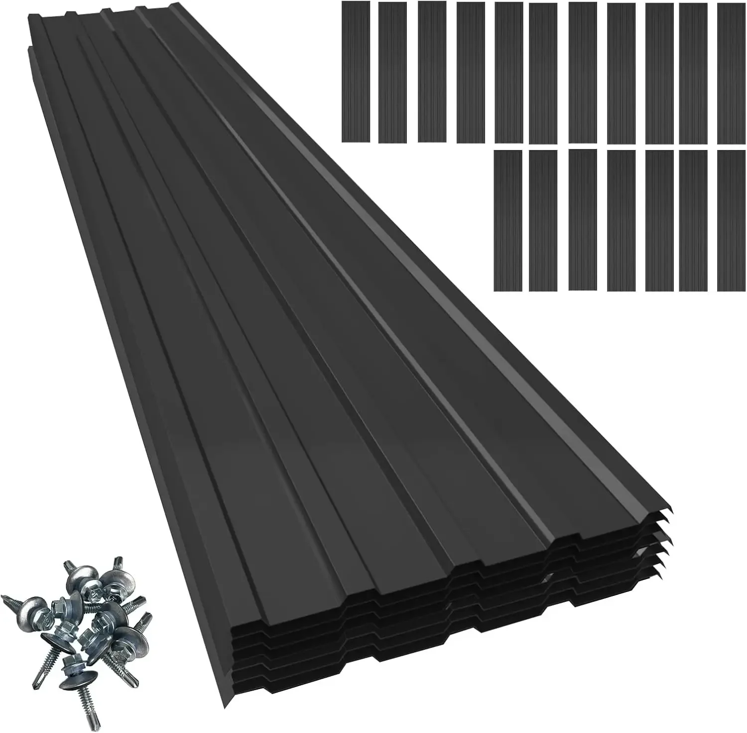 18 pcs Galvanized Steel Roof Panels,L42.52×W17.72 Inch Metal Roof Panels,Corrugated Tin Roofing Panels Roof Protector fo Garages
18 pcs Galvanized Steel Roof Panels,L42.52×W17.72 Inch Metal Roof Panels,Corrugated Tin Roofing Panels Roof Protector fo Garages