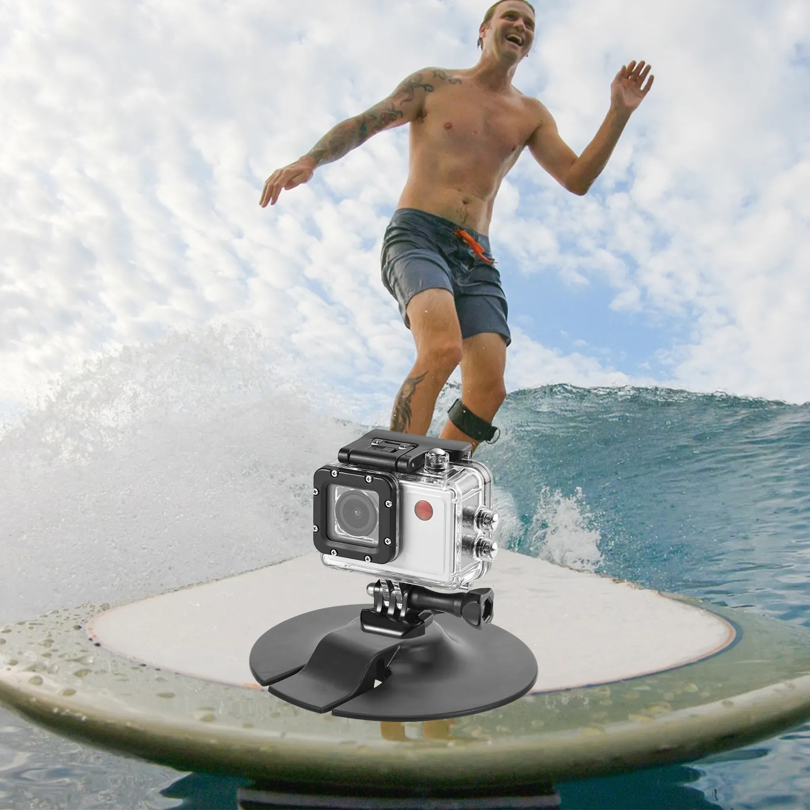 Camera Mount Base Durable Surfboard Snowboard Adapter for Action Camera Surfing Paddleboard Mounting Kit Snowboard Mount Adapter
Camera Mount Base Durable Surfboard Snowboard Adapter for Action Camera Surfing Paddleboard Mounting Kit Snowboard Mount Adapter