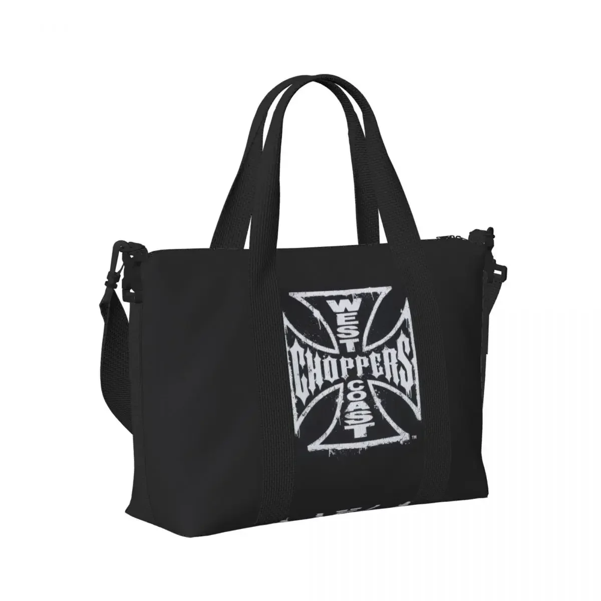 West Coast Iron Cross Choppers Beach Travel Bag Large Capacity Tote Bags for Gym Sport Women Shopping Duffle Shoulder Bag
West Coast Iron Cross Choppers Beach Travel Bag Large Capacity Tote Bags for Gym Sport Women Shopping Duffle Shoulder Bag