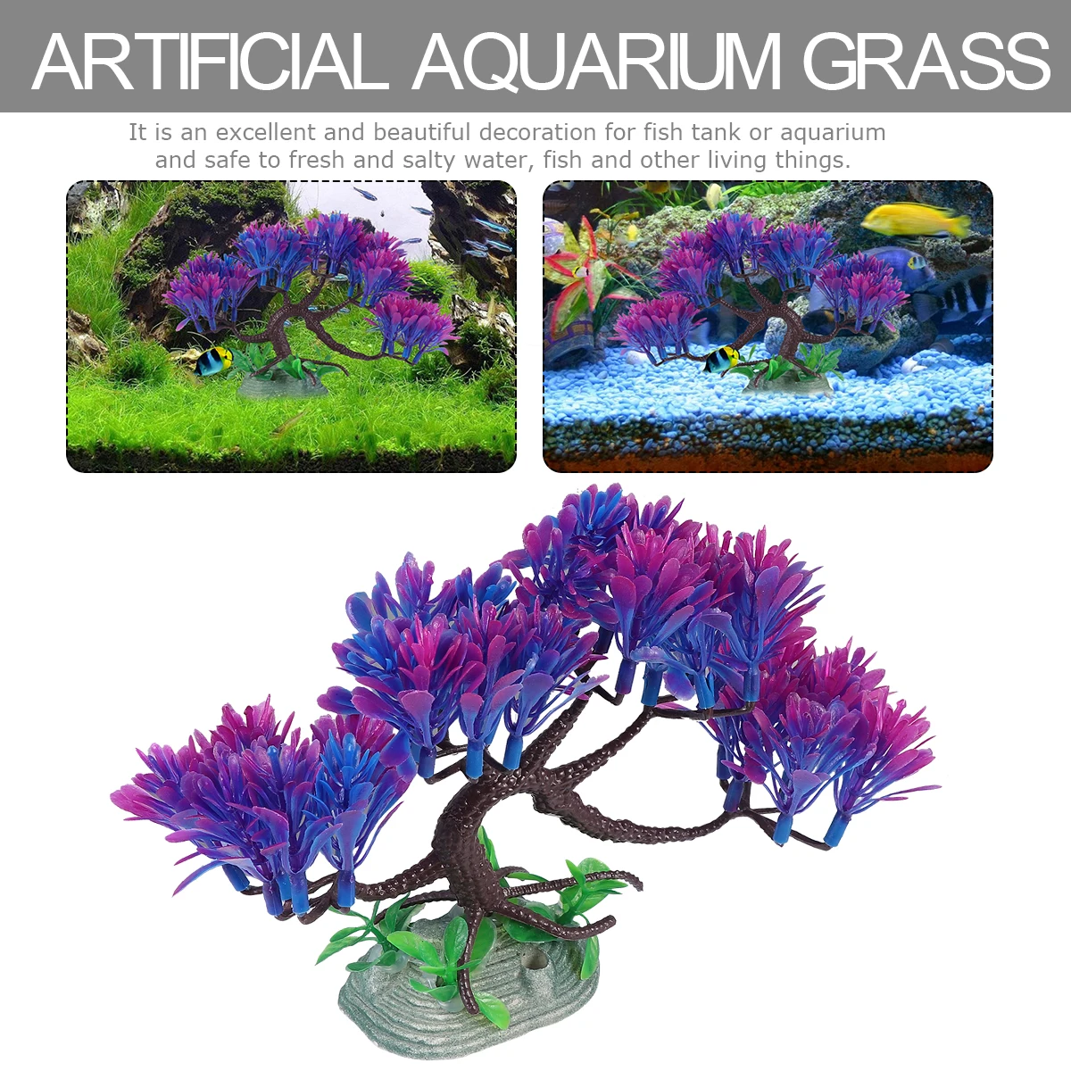 Simulated Artificial Aquarium Grass Realistic Fish Tank Decor Plastic naments Underwater Plants DIY L scaping Gifts
Simulated Artificial Aquarium Grass Realistic Fish Tank Decor Plastic naments Underwater Plants DIY L scaping Gifts