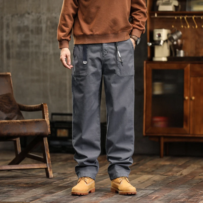 Men's American Retro Work Pants Loose Straight Leg Casual High-End Trendy Clothing
Men's American Retro Work Pants Loose Straight Leg Casual High-End Trendy Clothing