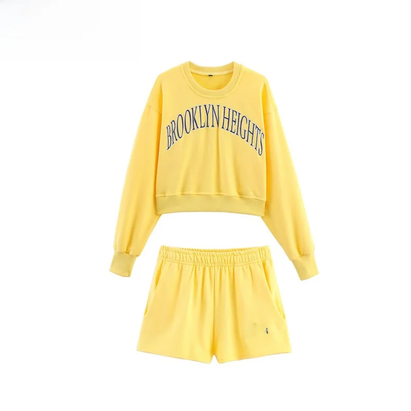 Осенний новый женский текстильный свитшот с вышивкой, комплект Street Sle Faion, размер для взрослых, тренд 2025 года
Осенний новый женский текстильный свитшот с вышивкой, комплект Street Sle Faion, размер для взрослых, тренд 2025 года