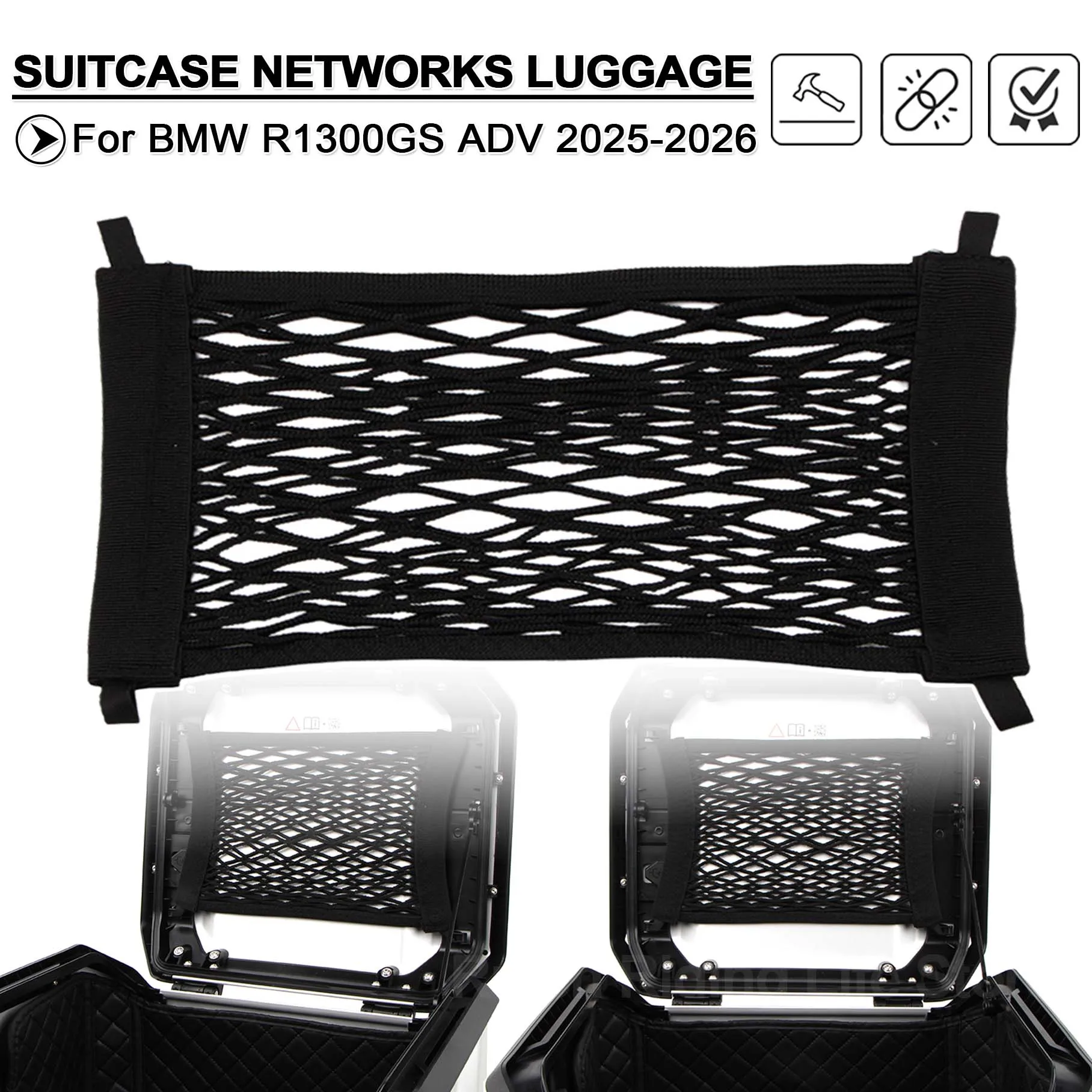 R1300GS ADV Motorcycle Top Side Luggage Box High Strength Storage Net Network For BMW R 1300GSA R1300 GS ADV R1300GS Adventure
R1300GS ADV Motorcycle Top Side Luggage Box High Strength Storage Net Network For BMW R 1300GSA R1300 GS ADV R1300GS Adventure