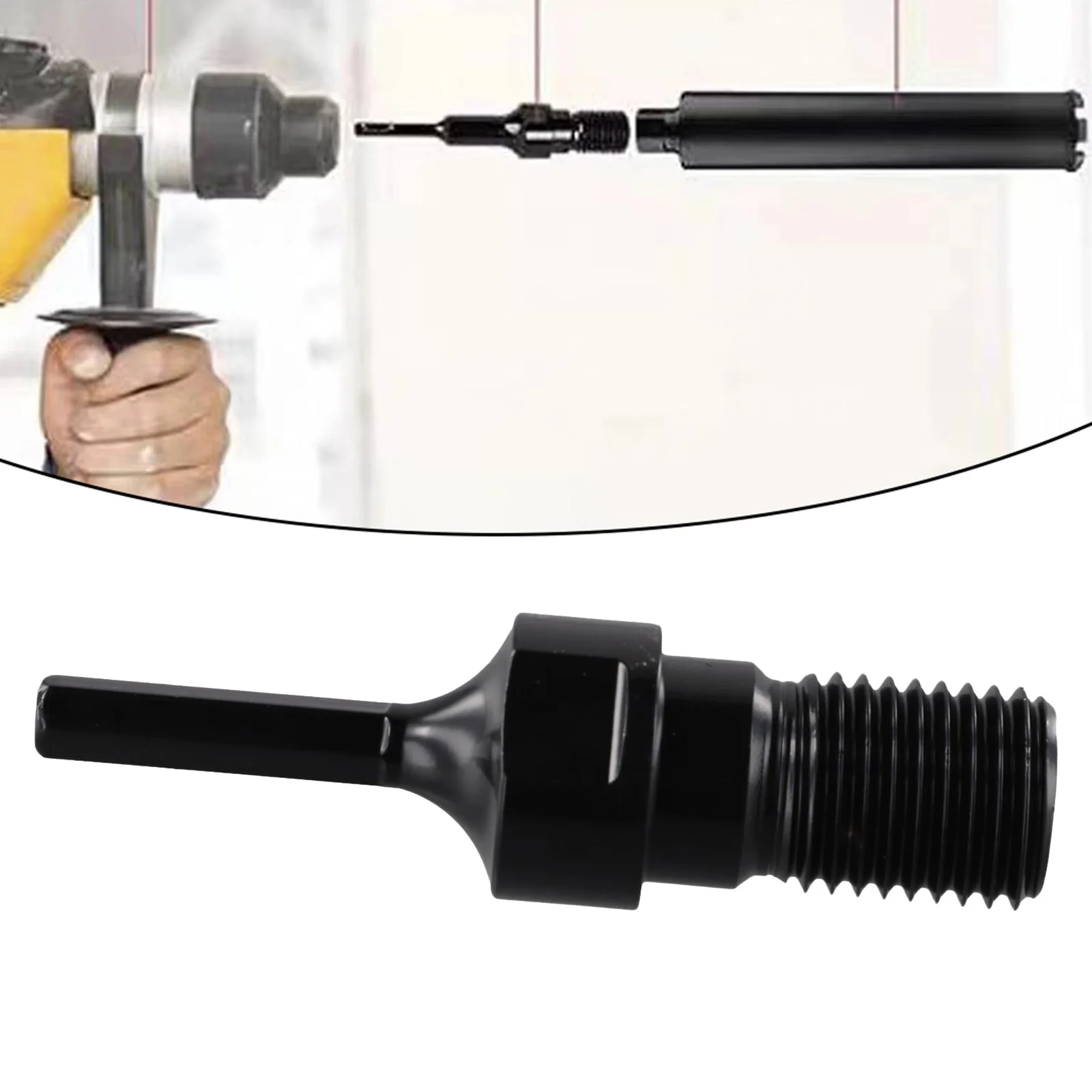 Hexagonal Shank Adapter 1-1 4-7UNC Thread Adapter Electric Drill Adapter Hammer Drill Adapter High Compatibility
Hexagonal Shank Adapter 1-1 4-7UNC Thread Adapter Electric Drill Adapter Hammer Drill Adapter High Compatibility