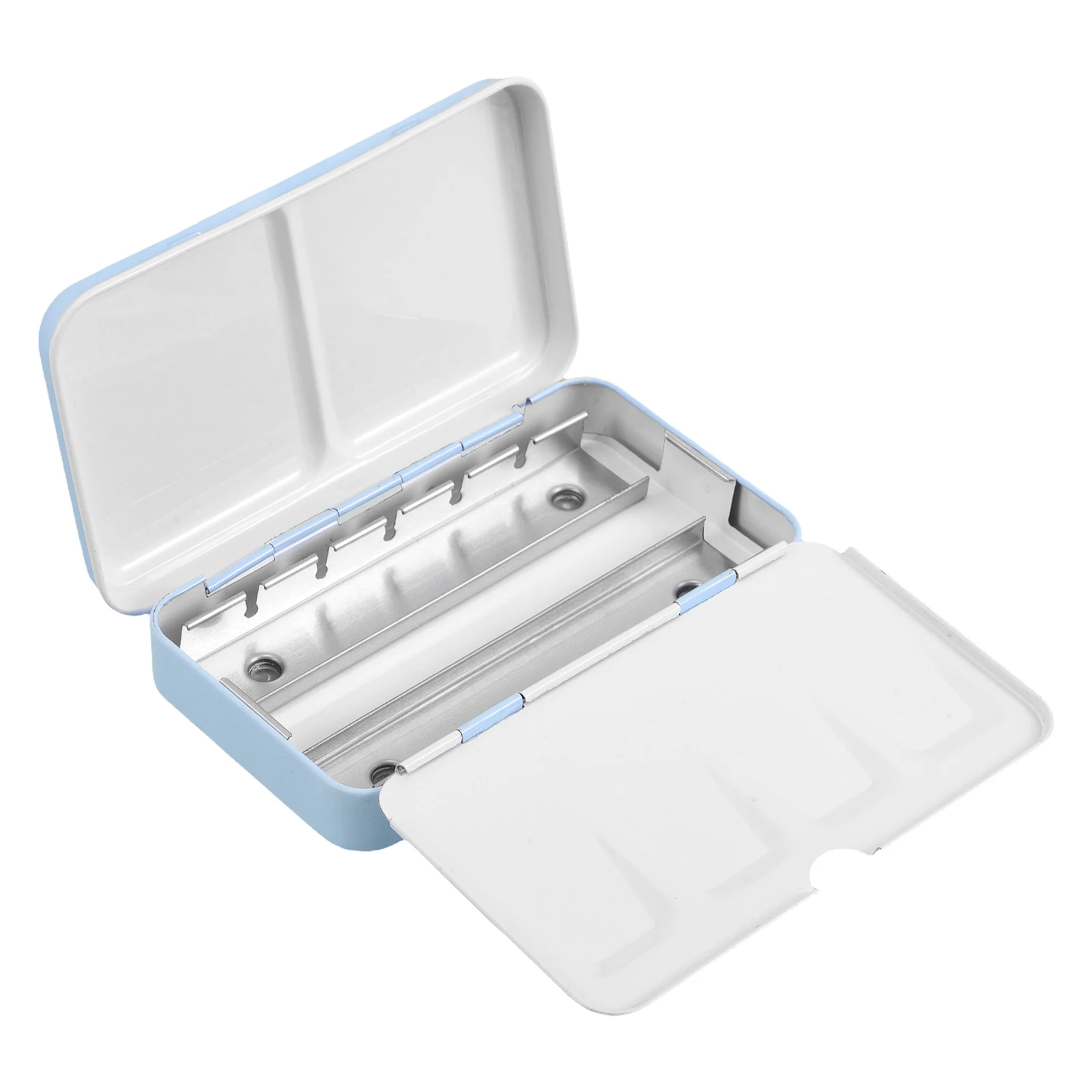 Empty Watercolor Paint Box Solid Pigment Storage Tin Refillable Container Travel Case Portable Durable Metal Supplies
Empty Watercolor Paint Box Solid Pigment Storage Tin Refillable Container Travel Case Portable Durable Metal Supplies