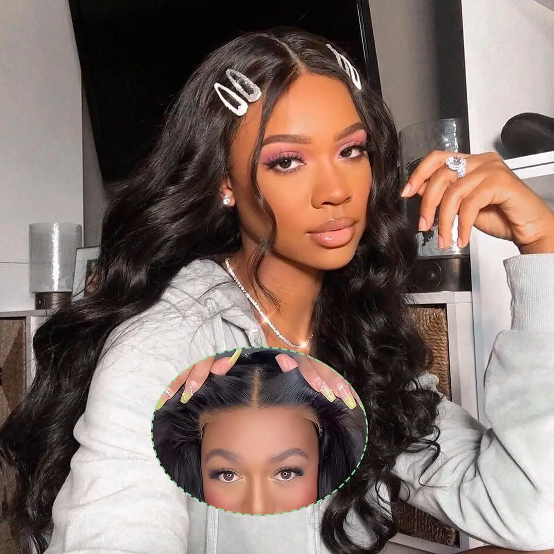 180 Density Body Wave 6x4 5x5 Wear And Go Glueless Wig Human Hair Transparent Lace Closure Wigs For Black Women Bling Hair
180 Density Body Wave 6x4 5x5 Wear And Go Glueless Wig Human Hair Transparent Lace Closure Wigs For Black Women Bling Hair