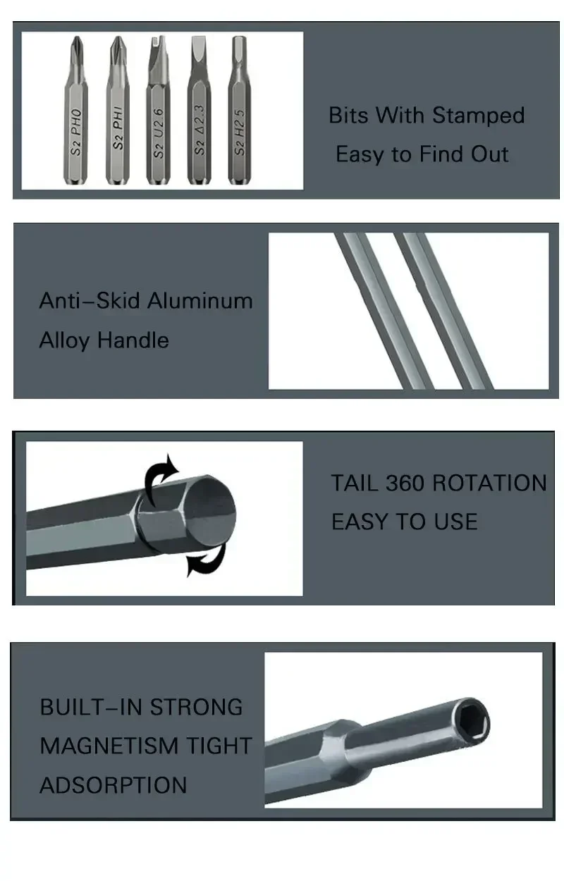 In Set Mini Magnetic Smart Computer Tool Screw For Repair Home Precision Dismountable 1 Driver Phone Bits 25 Case Screwdriver
In Set Mini Magnetic Smart Computer Tool Screw For Repair Home Precision Dismountable 1 Driver Phone Bits 25 Case Screwdriver