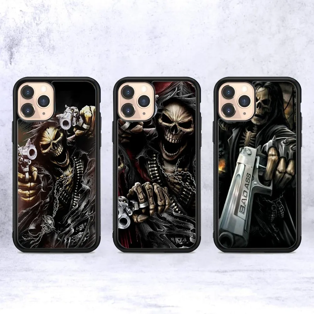 Grim Reaper Skull Skeleton Phone Case Silicone PC+TPU For For IPhone 11 12 13 14 15 16 Plus Pro Max Cover
Grim Reaper Skull Skeleton Phone Case Silicone PC+TPU For For IPhone 11 12 13 14 15 16 Plus Pro Max Cover