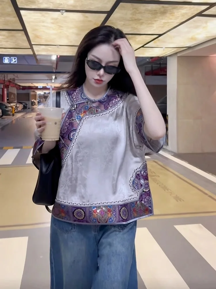 Новый китайский костюм Sle ort Sve irt Jaet, женский летний костюм 2022, широкий женский модный топ, женский костюм irt
Новый китайский костюм Sle ort Sve irt Jaet, женский летний костюм 2022, широкий женский модный топ, женский костюм irt