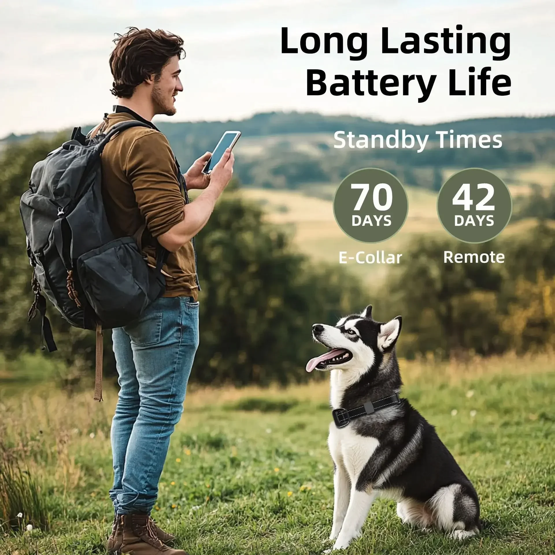 New Electric Dog Training Collar, 3300Ft Remote Control IP7 Waterproof Dog Bark Collar for All Size Dog Vibration Beep Static
New Electric Dog Training Collar, 3300Ft Remote Control IP7 Waterproof Dog Bark Collar for All Size Dog Vibration Beep Static