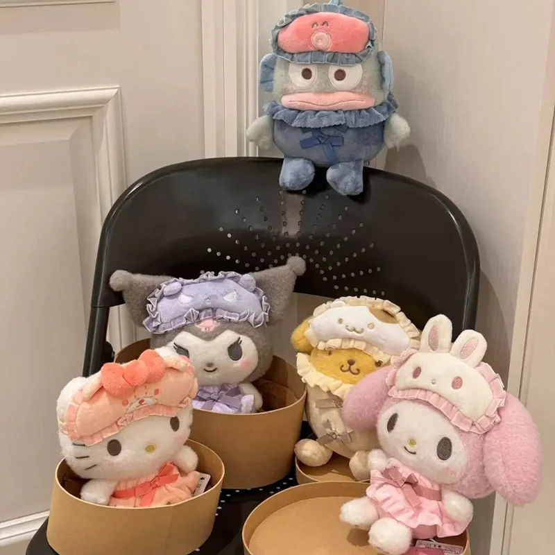 Sanrio Melody Cinnamoroll Pajamas and Accessories Plush Keychain Dolls Cartoon Backpack Pendant Accessories Kids Girls Gifts Toy
Sanrio Melody Cinnamoroll Pajamas and Accessories Plush Keychain Dolls Cartoon Backpack Pendant Accessories Kids Girls Gifts Toy