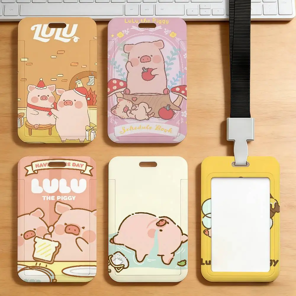 Cartoon Lulu the Piggy Card Holder Student ID Case Daily Use Subway Commute Work Cover Office School Bus Protector
Cartoon Lulu the Piggy Card Holder Student ID Case Daily Use Subway Commute Work Cover Office School Bus Protector