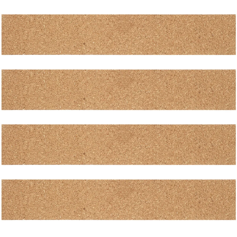 4 Pcs Cork Strip Wall Sticker Push Pin Corkboard for Office Photo Strips Self Adhesive
4 Pcs Cork Strip Wall Sticker Push Pin Corkboard for Office Photo Strips Self Adhesive