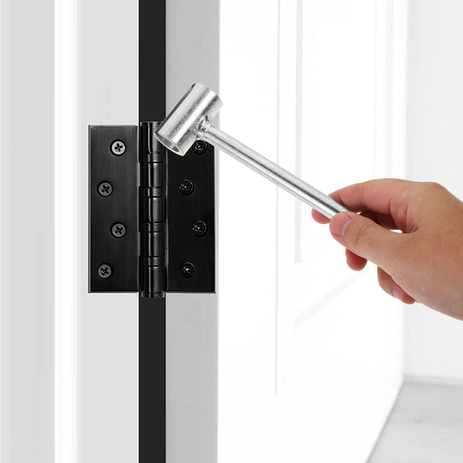 Hinge Gap Adjusting Wrench Heavy Duty Adjustable Door Hinge Tool 23Mm Single Head Precise Door Alignment Gap Wrench
Hinge Gap Adjusting Wrench Heavy Duty Adjustable Door Hinge Tool 23Mm Single Head Precise Door Alignment Gap Wrench