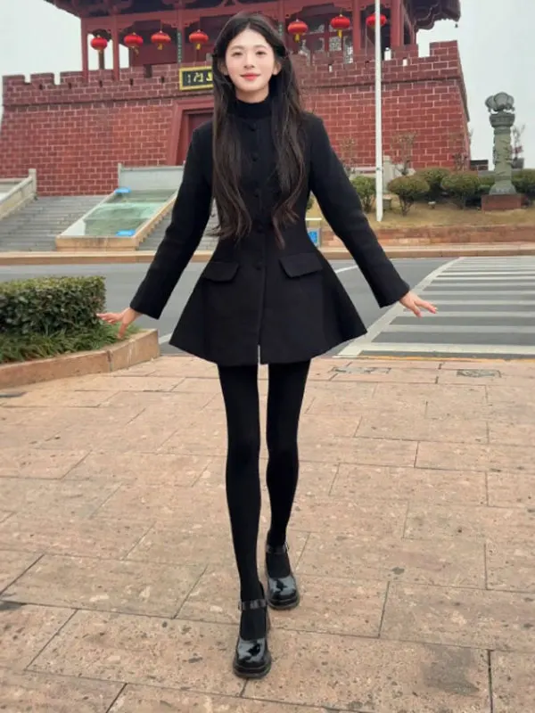 Шерстяное пальто Hebe Sle для похудения, винтажное, повседневное, деловое, с пуговицами, зимняя верхняя одежда для женщин
Шерстяное пальто Hebe Sle для похудения, винтажное, повседневное, деловое, с пуговицами, зимняя верхняя одежда для женщин