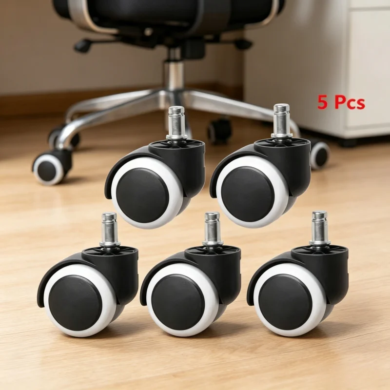 Silent Universal Office Chair Casters 5 Pcs/Lot, 10mm/11mm 2 Inch Pu Wheels with Circlip/Screw Large Class
Silent Universal Office Chair Casters 5 Pcs/Lot, 10mm/11mm 2 Inch Pu Wheels with Circlip/Screw Large Class