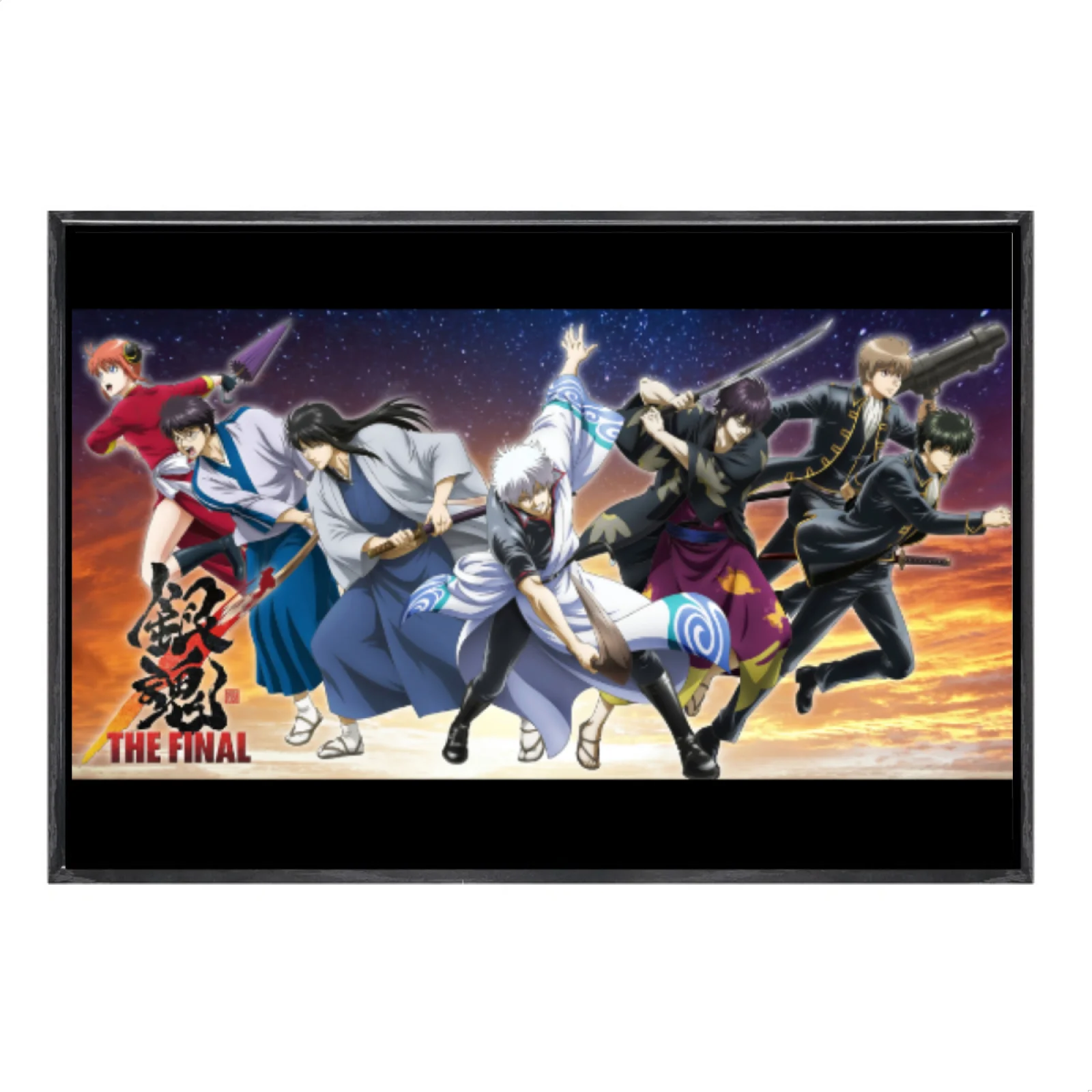 Японская манга, мультиразмерный холст, постер в двойной рамке, настенное искусство, домашний декор Гинтама для гостиной, спальни
Японская манга, мультиразмерный холст, постер в двойной рамке, настенное искусство, домашний декор Гинтама для гостиной, спальни