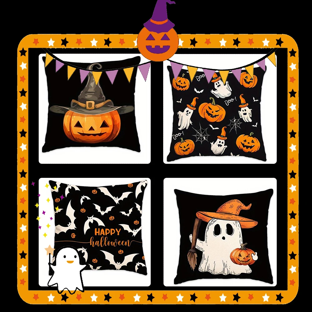 Pumpkin Hat on PillowcaseSuitable for sofa car bedroom decorative cushion cover pillow cover
Pumpkin Hat on PillowcaseSuitable for sofa car bedroom decorative cushion cover pillow cover