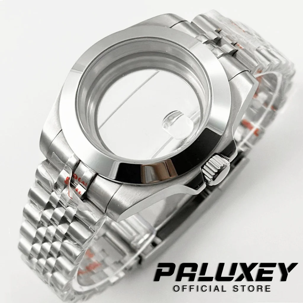 Jubilee bracelet With Sliding Lock NH35 40mm Silver Sapphire Crystal Watch Case for NH34 NH35 NH36 NH38 ETA2824 PT5000 Movement
Jubilee bracelet With Sliding Lock NH35 40mm Silver Sapphire Crystal Watch Case for NH34 NH35 NH36 NH38 ETA2824 PT5000 Movement