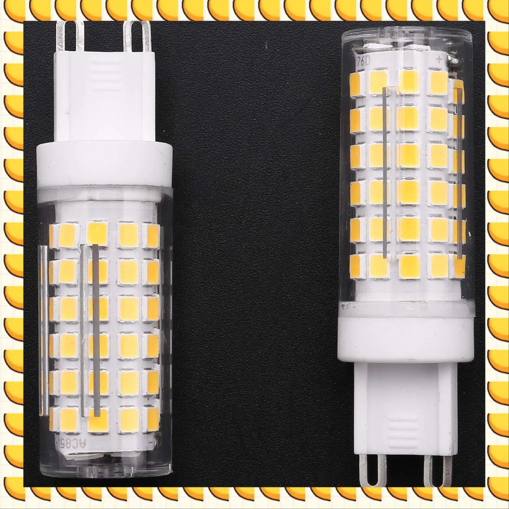 BAAU 10W G9 100 LED Light Bulbs LED Corn Light Bulbs , No Flicker, Wide Angle, 2PCS
BAAU 10W G9 100 LED Light Bulbs LED Corn Light Bulbs , No Flicker, Wide Angle, 2PCS