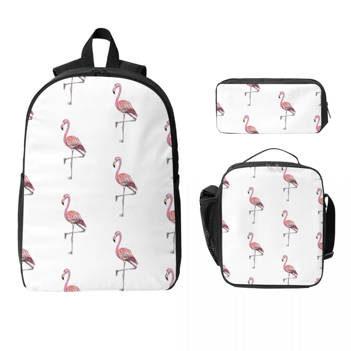 Pink Watercolour Flamingo With Splashes Backpack BookBag School Bag Laptop Shoulder Bags 3ps Insulated Lunch Bag Pencil Case
Pink Watercolour Flamingo With Splashes Backpack BookBag School Bag Laptop Shoulder Bags 3ps Insulated Lunch Bag Pencil Case