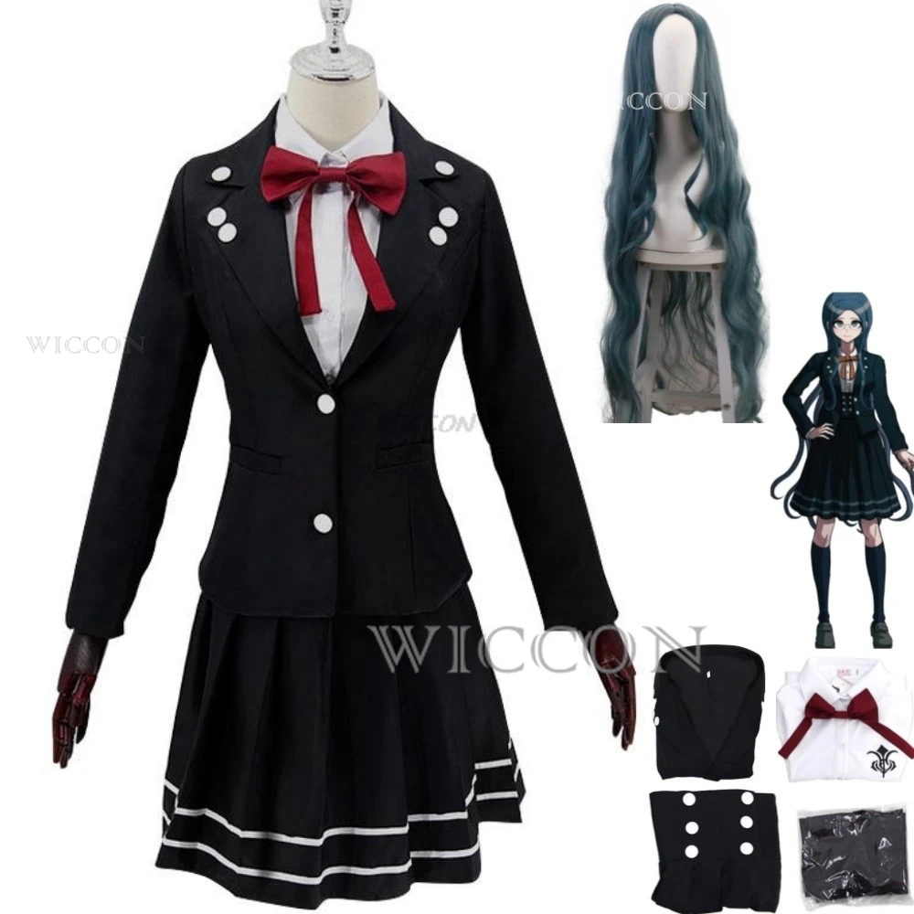 Аниме игра Danganronpa V3: Killing Harmony Shirogane Tsumugi косплей костюм парик японская JK школьная форма женский костюм на Хэллоуин
Аниме игра Danganronpa V3: Killing Harmony Shirogane Tsumugi косплей костюм парик японская JK школьная форма женский костюм на Хэллоуин
