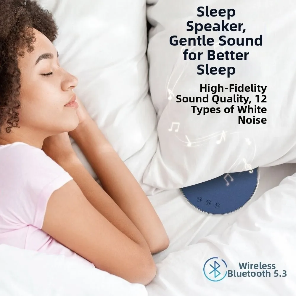 Bluetooth 5.3 Under Pillow Bluetooth Speaker Sleep Aid 3-Level Timer Wireless Sleeping Speaker Built-in White Noise
Bluetooth 5.3 Under Pillow Bluetooth Speaker Sleep Aid 3-Level Timer Wireless Sleeping Speaker Built-in White Noise