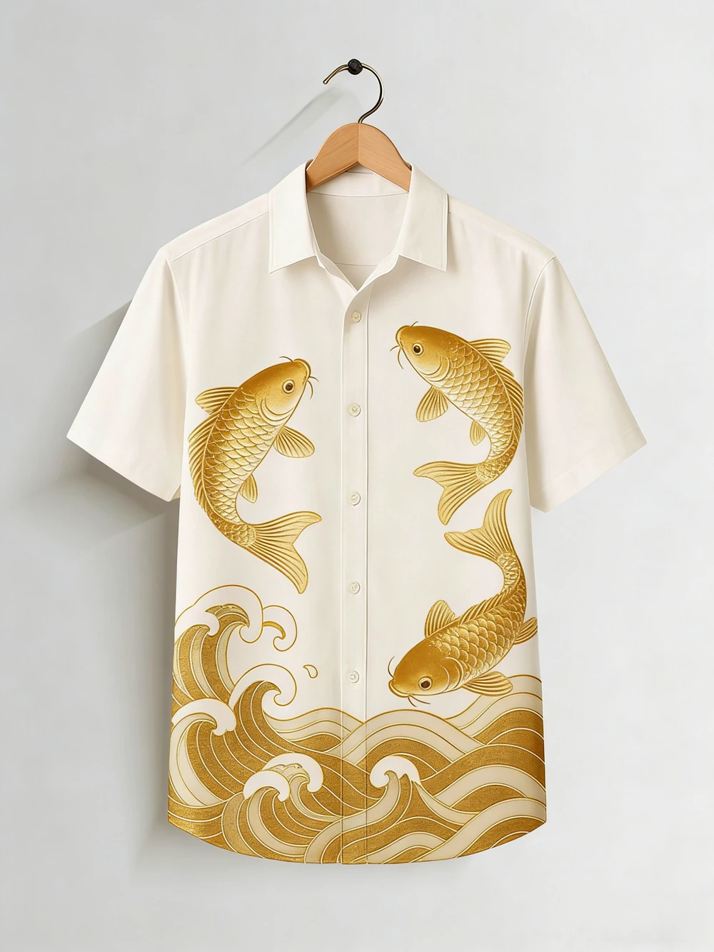 2026 Men's Japanese Retro Short Sleeve Shirt Wave Carp HD Pattern Printed Shirt Hawaiian Vacation Outdoor Design Men's Clothing
2026 Men's Japanese Retro Short Sleeve Shirt Wave Carp HD Pattern Printed Shirt Hawaiian Vacation Outdoor Design Men's Clothing