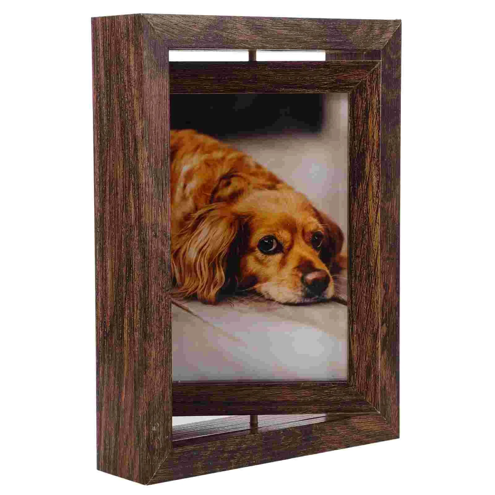 Double Sided Rotating Photo Frame 6 Inch Vintage Wooden Tabletop Display Frames Creative Dual Rotation Picture Holder Home Decor
Double Sided Rotating Photo Frame 6 Inch Vintage Wooden Tabletop Display Frames Creative Dual Rotation Picture Holder Home Decor