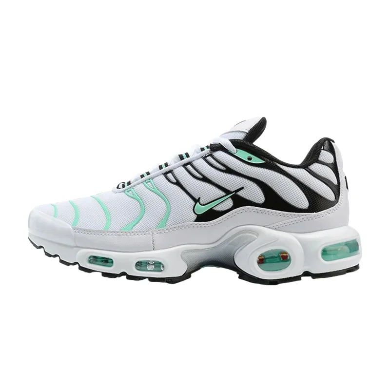 Nike Air Max Plus Men and Women Retro Versatile Classic Outdoor Sports Wear Resistant Low Cut Casual Running Shoes White Green
Nike Air Max Plus Men and Women Retro Versatile Classic Outdoor Sports Wear Resistant Low Cut Casual Running Shoes White Green