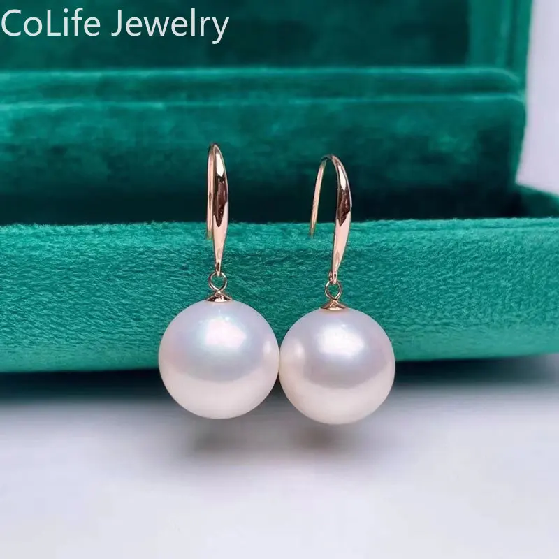 Hotsale Pearl Gold Earrings for Daily Wear 11mm To 12mm Natural Pearl 18K Rose Gold Drop Earrings
Hotsale Pearl Gold Earrings for Daily Wear 11mm To 12mm Natural Pearl 18K Rose Gold Drop Earrings