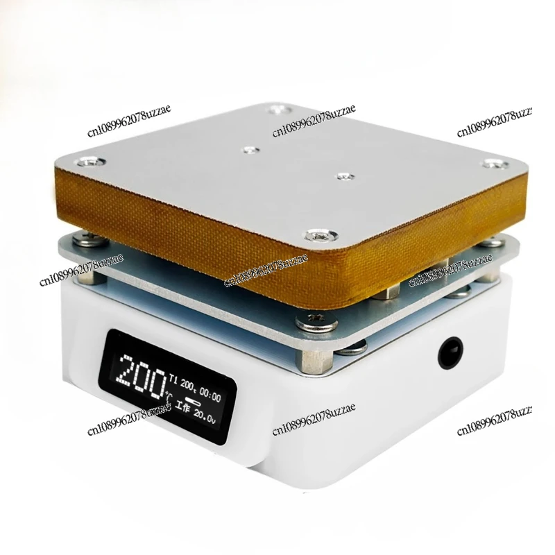 T55 Intelligent Mini Constant Temperature Adjustable Heating Welding Table PCB Preheating Supports PD | QC | DC Power Supply
T55 Intelligent Mini Constant Temperature Adjustable Heating Welding Table PCB Preheating Supports PD | QC | DC Power Supply