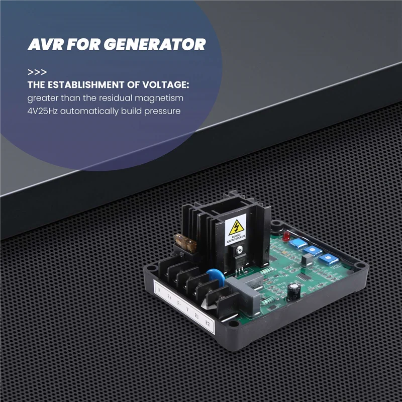 GAVR-12A GAVR 12A AVR For Generator Automatic Voltage Regulator Board Voltage Regulator Board Generator Accessories
GAVR-12A GAVR 12A AVR For Generator Automatic Voltage Regulator Board Voltage Regulator Board Generator Accessories