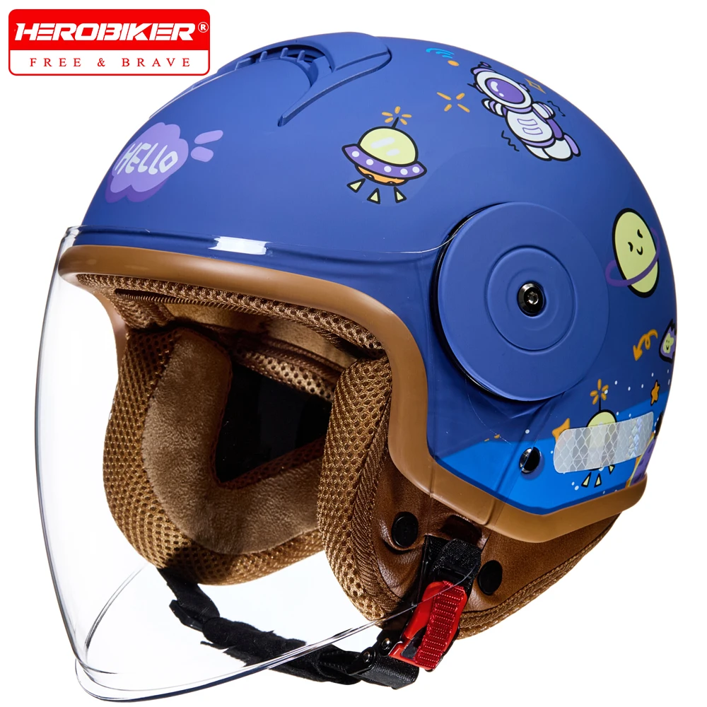 2025 New Motorcycle Helmet Children's Four Seasons Baby Helmets Cartoon Electric Vehicle Helmet Motorbike Riding Helmets ABS
2025 New Motorcycle Helmet Children's Four Seasons Baby Helmets Cartoon Electric Vehicle Helmet Motorbike Riding Helmets ABS