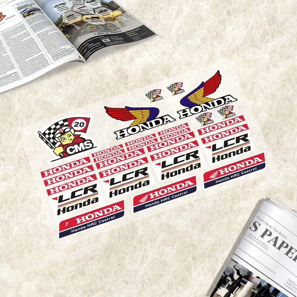 Moto Honda-a Decal Set High Quality Printed And Cut Stickers Motorcycle Sticker
Moto Honda-a Decal Set High Quality Printed And Cut Stickers Motorcycle Sticker