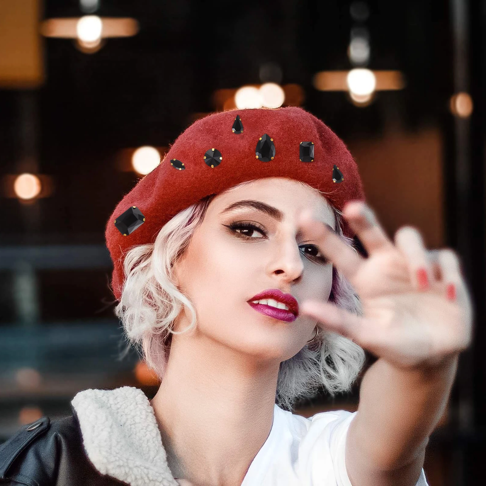 50Pcs Crystal Rhinestones for Clothes DIY Sewing Claw Rhinestones Exquisite Small Glitter Decorative Clothing Accessories Craft
50Pcs Crystal Rhinestones for Clothes DIY Sewing Claw Rhinestones Exquisite Small Glitter Decorative Clothing Accessories Craft