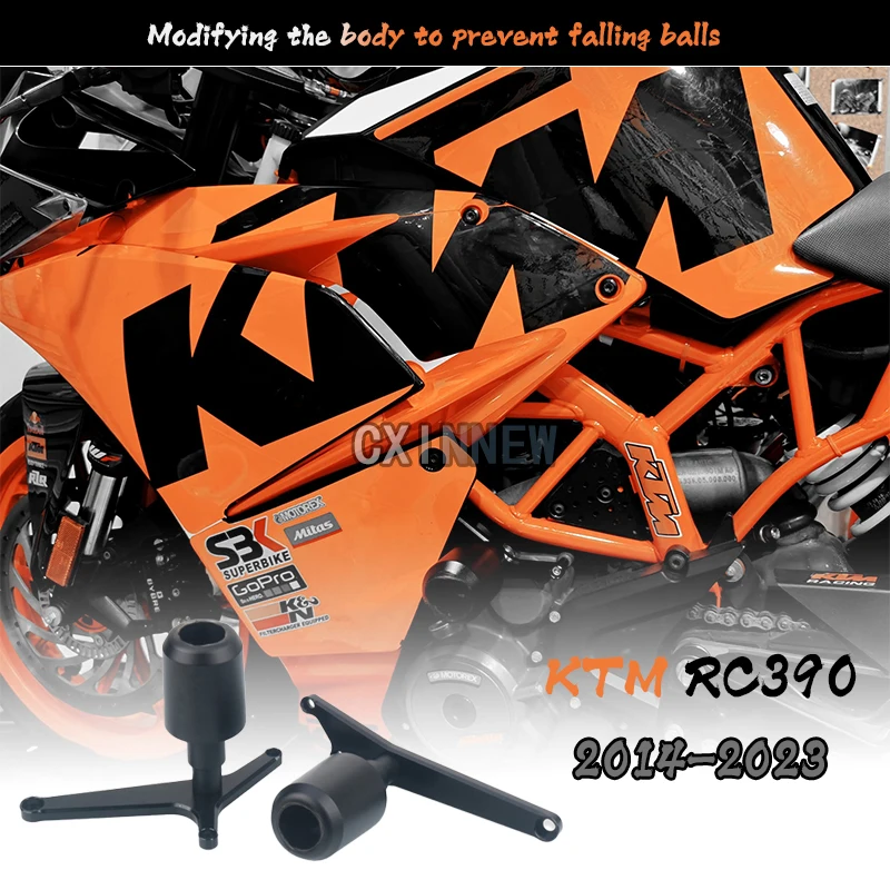 Motorcycle Falling Protection Frame Slider Fairing Guard Crash Pad Protector For RC390 RC 390 2014-2023 2022 2021 2020
Motorcycle Falling Protection Frame Slider Fairing Guard Crash Pad Protector For RC390 RC 390 2014-2023 2022 2021 2020