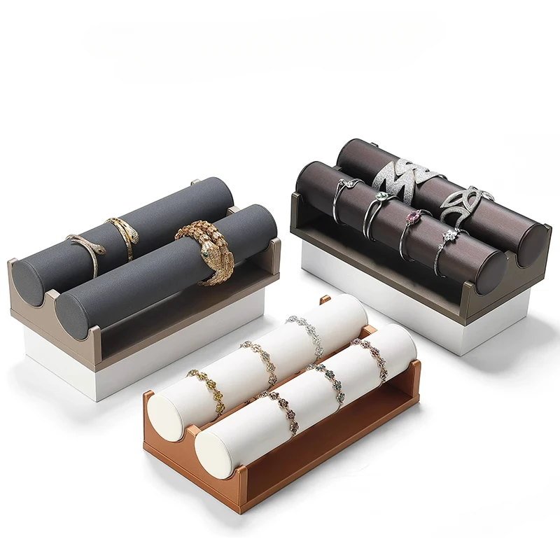 Jewelry Bracelet Display Watch Bracelet Stand Jewelry Storage Stand PU Leather Prop Jewelry Stand
Jewelry Bracelet Display Watch Bracelet Stand Jewelry Storage Stand PU Leather Prop Jewelry Stand