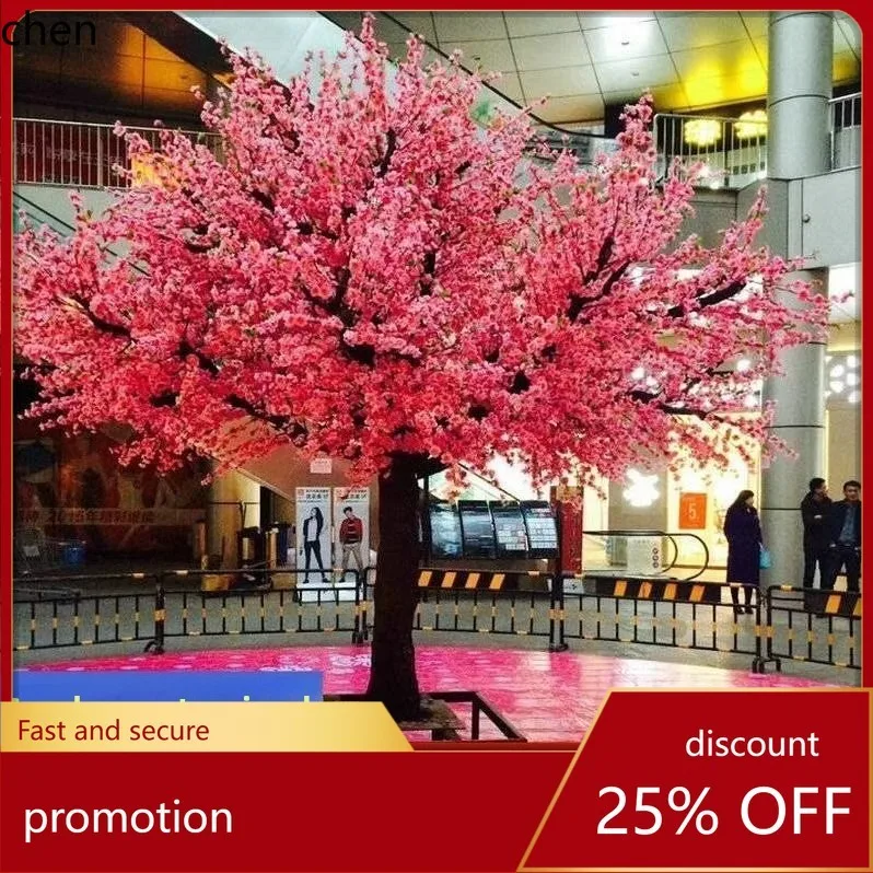 CZ Artificial Cherry Blossom Fake Peach Tree Large Plant Peach Blossom Tree Wishing Tree Peach Blossom Living Room Decoration
CZ Artificial Cherry Blossom Fake Peach Tree Large Plant Peach Blossom Tree Wishing Tree Peach Blossom Living Room Decoration