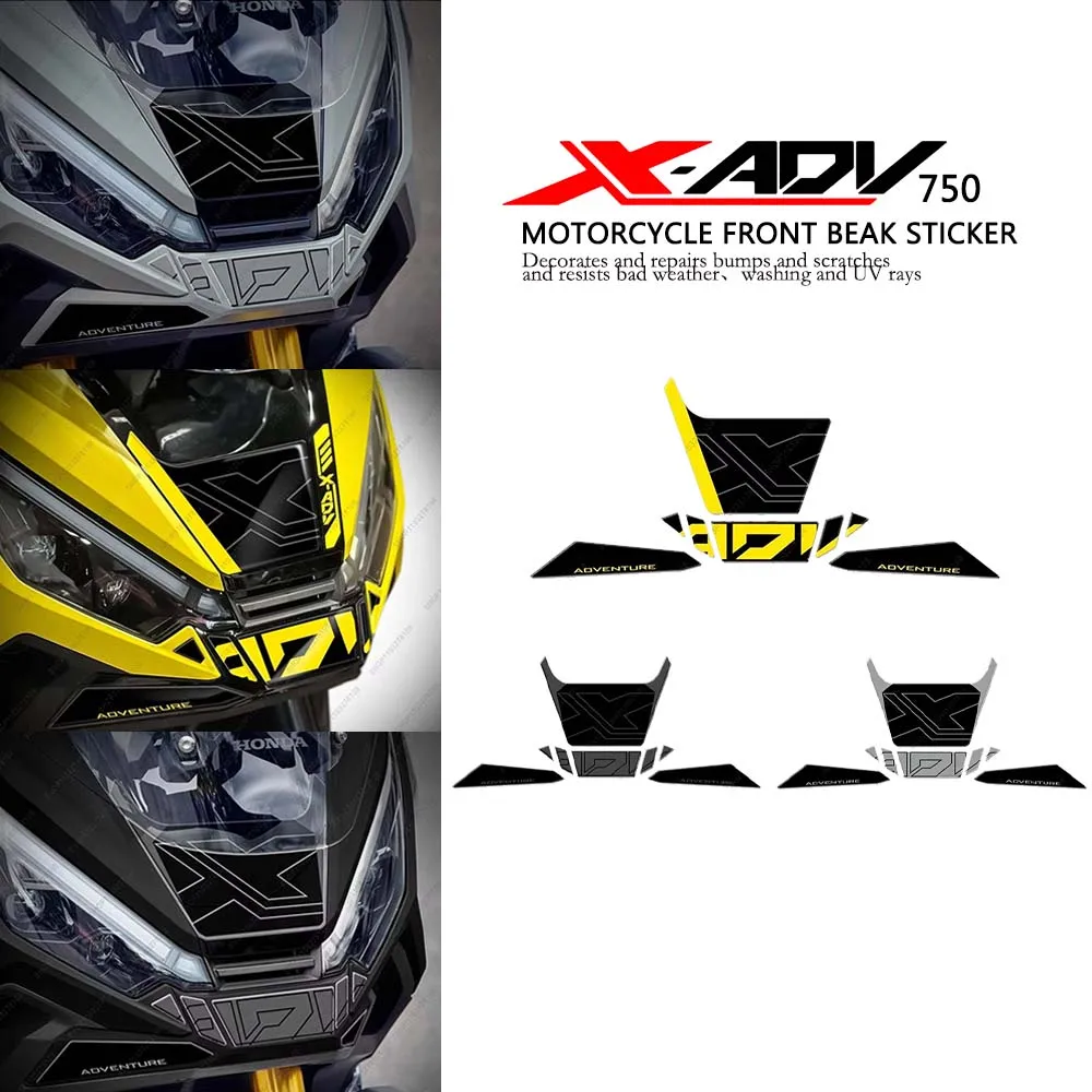 For Honda X-ADV 750 XADV 750 2025 3D Resin Decorative Decals Waterproof Anti Scratch Motorcycle Front Protection Stickers
For Honda X-ADV 750 XADV 750 2025 3D Resin Decorative Decals Waterproof Anti Scratch Motorcycle Front Protection Stickers